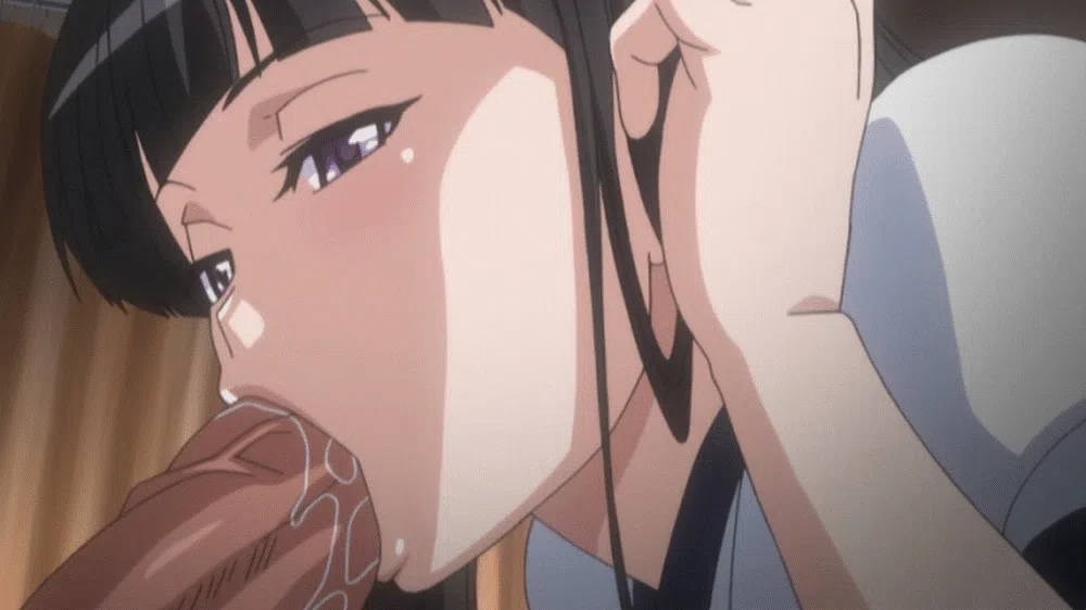 sucking hentai